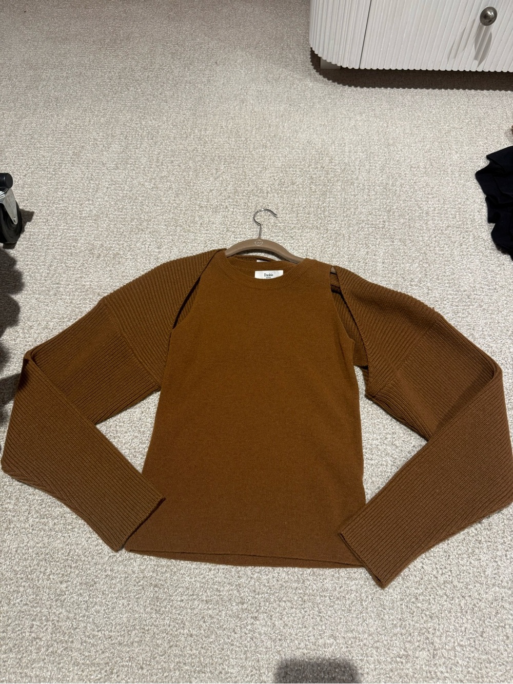 Frankie shop knit tank top and cardigan set
